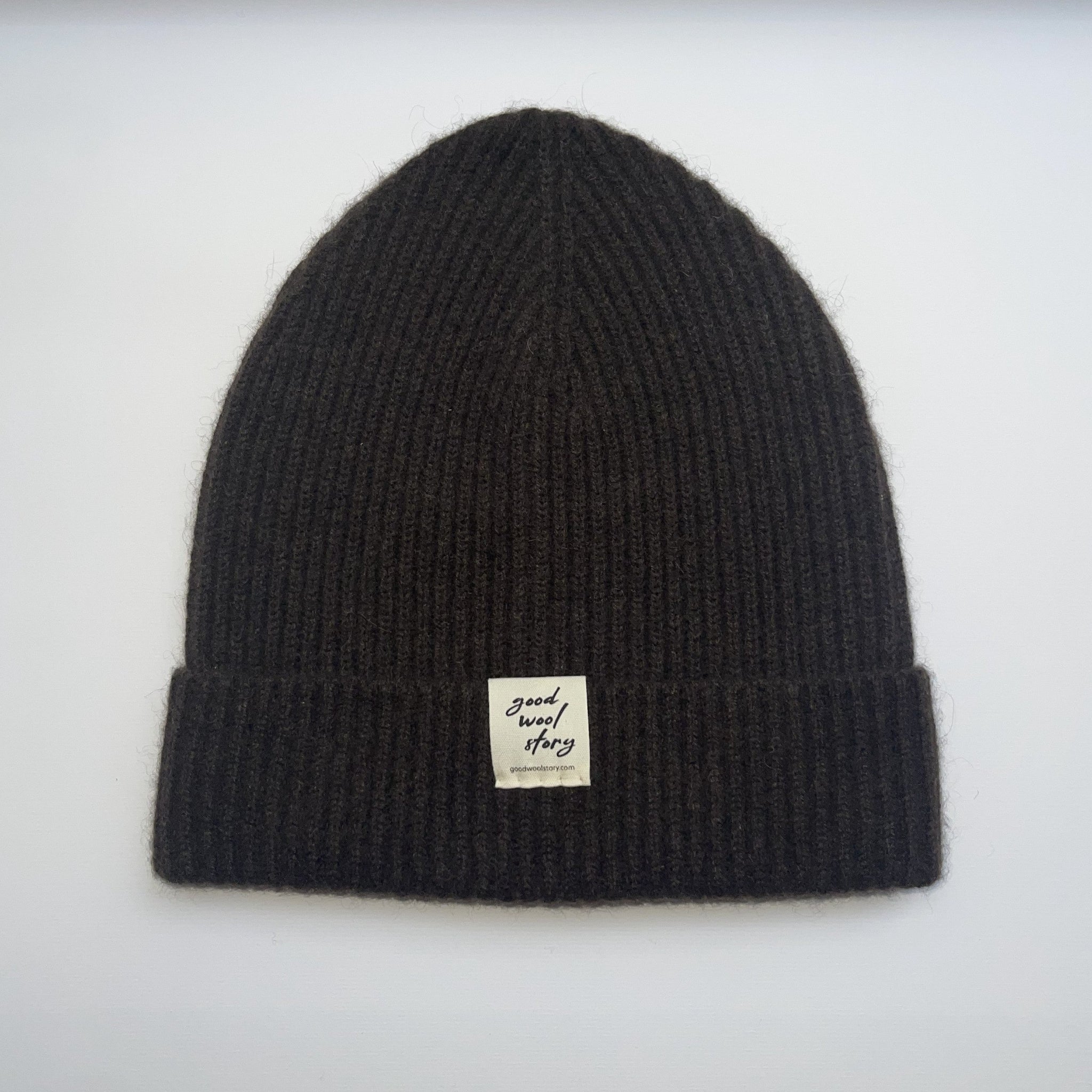 'Peak' yak wool beanie